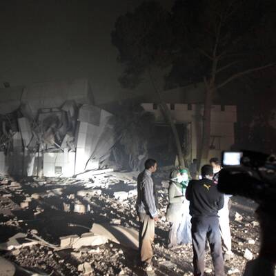 Der Angriff galt dem libyschen Diktator