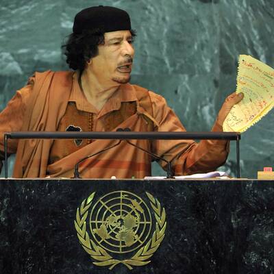 Ein Beduine als Paradiesvogel