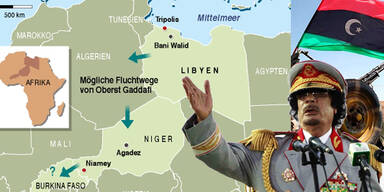 Ist Gaddafi umzingelt?