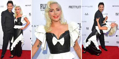 Frederic Aspiras and Lady Gaga