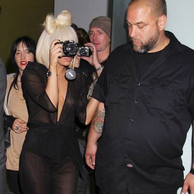 Lady Gaga: Halbnackt ins Nachtleben