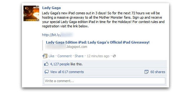 130.000 Opfer wegen Lady Gaga-Hack