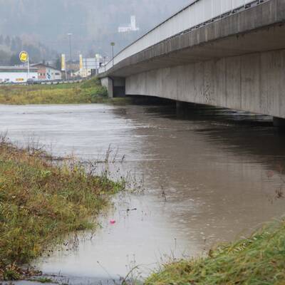 Gail führt Hochwasser