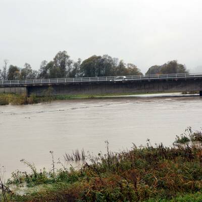 Gail führt Hochwasser