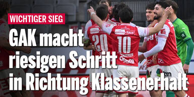 GAK macht riesigen Schritt in Richtung Klassenerhalt