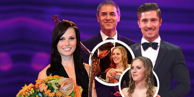 Marcel und Anna strahlten