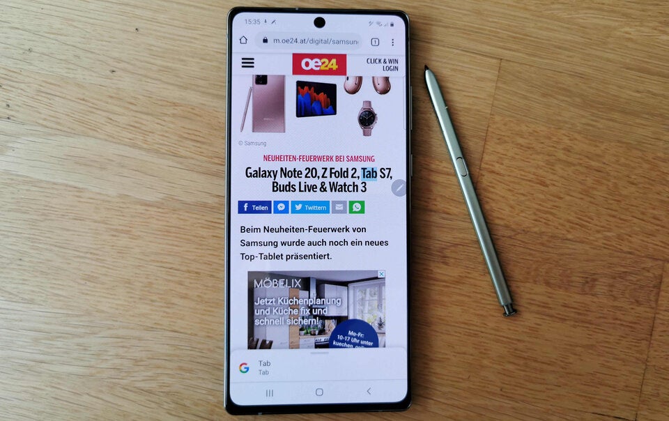 Galaxy Note 20 (Ultra) ab sofort im Handel