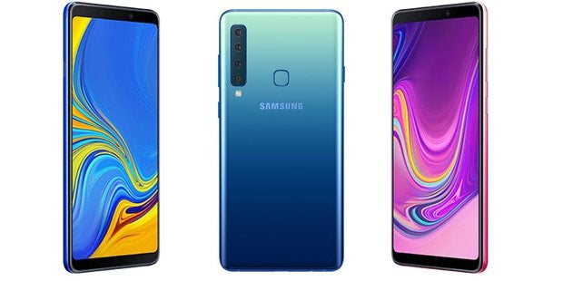 Galaxy A9 mit Vierfach-Kamera startet