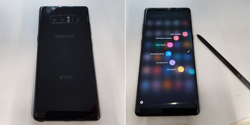 Galaxy Note 8 ist ein Verkaufsschlager