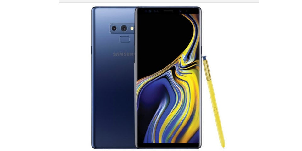 Das ist das Samsung Galaxy Note 9