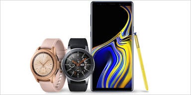 Galaxy Note 9 & neue Galaxy Watch sind da