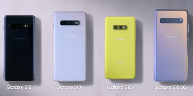 Samsung greift mit Galaxy S10, S10+, S10 5G und S10e an