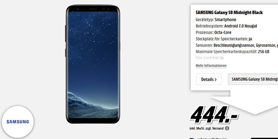 PS4 Pro und Galaxy S8 zum Kampfpreis