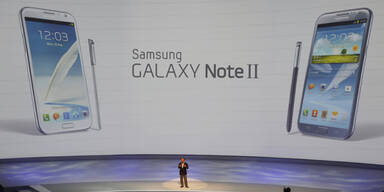 Start für das Samsung Galaxy Note II