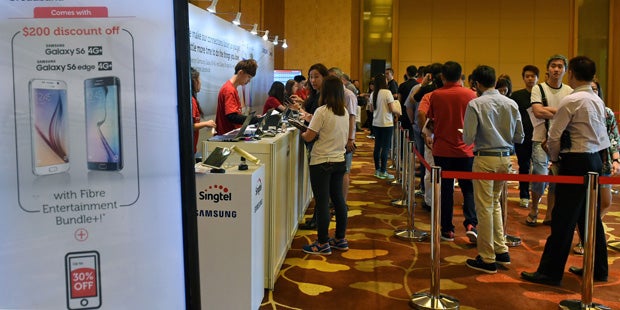 Ansturm auf Galaxy S6 und S6 Edge