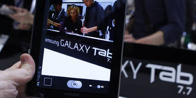 Samsung musste Galaxy Tab 7.7 entfernen