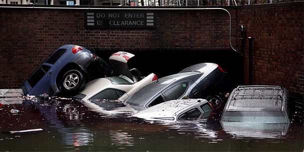 Hurrikan Sandy in New York