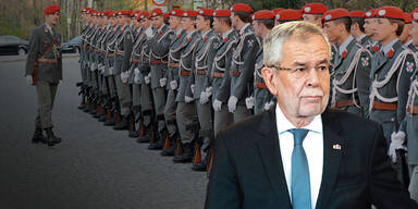 Corona-Alarm in Garde des Bundespr&auml;sidenten