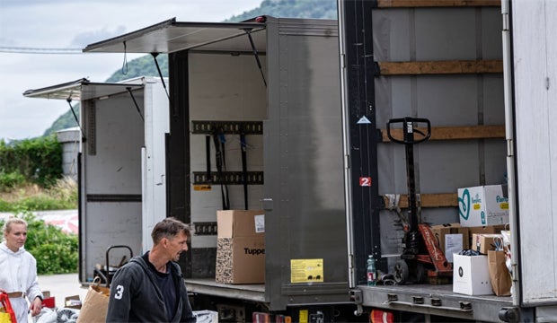 Garde half Tornado-Opfern