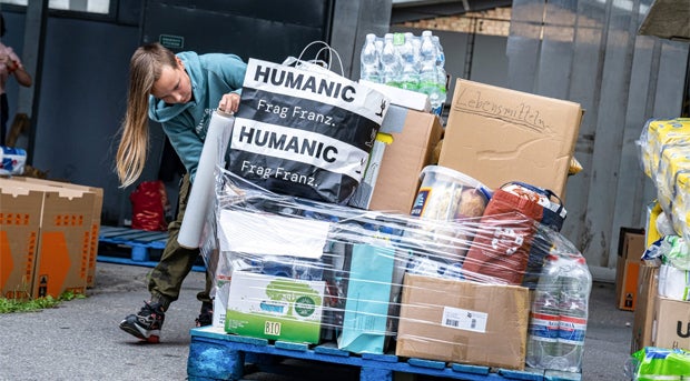 Garde half Tornado-Opfern