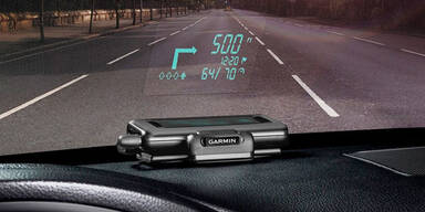 Garmin bringt günstiges Head-Up-Display