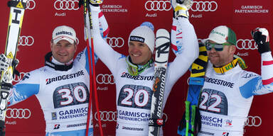 Innerhofer gewinnt Abfahrt in Garmisch