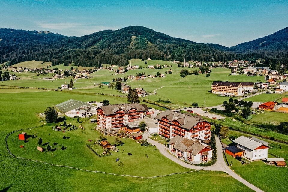Das Vitalhotel Gosau hat sich auf Genuss und naturverbundenheit spezialisiert.