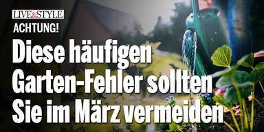 Diese häufigen Garten-Fehler sollten Sie im März unbedingt vermeiden