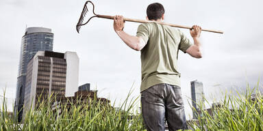 Gartenarbeit