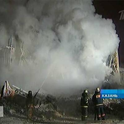 Gasexplosion in russischem Wohnhaus