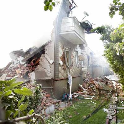 Wohnhaus in St. Pölten explodiert