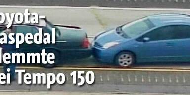 Toyota-Gaspedal klemmte bei Tempo 150