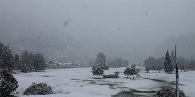 Kaltfront bringt Schnee und Regen 