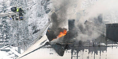 Großbrand in Bad Gastein