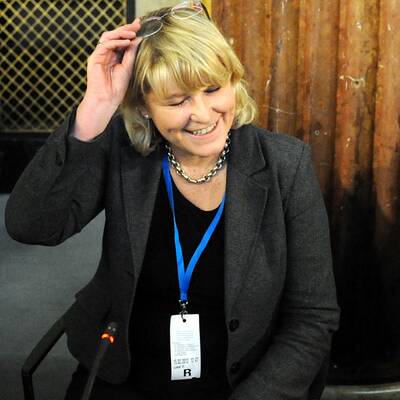 Hannes Jarolim, Justizsprecher der SPÖ und Gabriela Moser, Ausschussvorsitzende