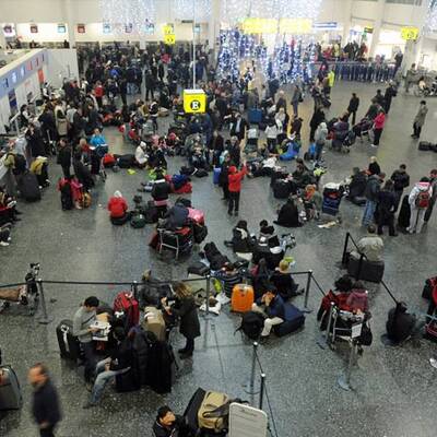 Schneechaos in Europa