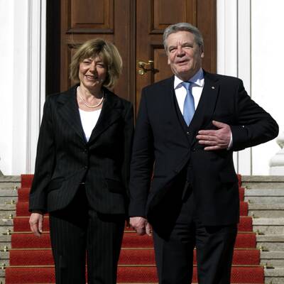 Gauck zieht ins Schloss Bellevue