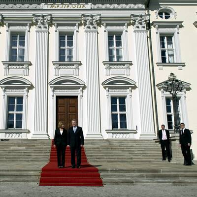 Gauck zieht ins Schloss Bellevue