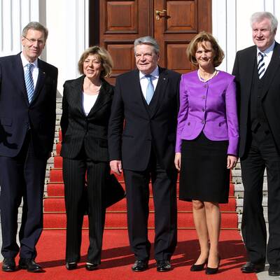 Gauck zieht ins Schloss Bellevue