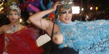 Riesenspaß bei Gay-Parade in Sydney