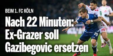 Nach nur 22 Minuten: Ex-Grazer soll Gazibegovic ersetzen