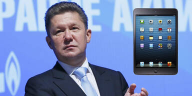 Gazprom-Chef lässt sich Super-iPad bauen