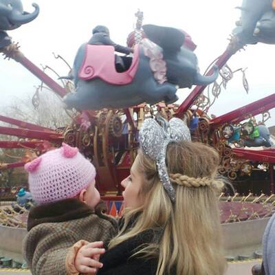 Peaches Geldof: Familien-Ausflug nach Disneyland.