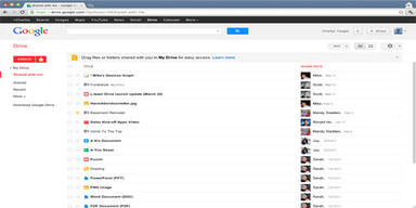 Googles Online-Speicher 