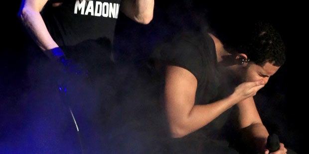 Madonna: Peinliche Show mit Drake