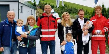Geburt im Rettungswagen in Steinbach.