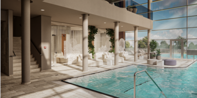 Neuer exklusiver Wellnessbereich.