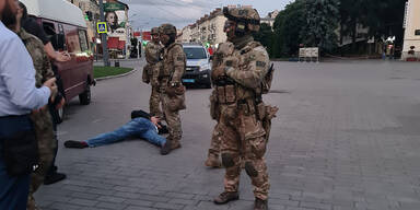 Ukraine: Geiselnehmer festgenommen