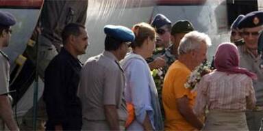 Entführte Touristen in Ägypten gelandet