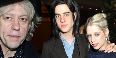 Peaches Geldof, Bob Geldof, Thomas Cohen